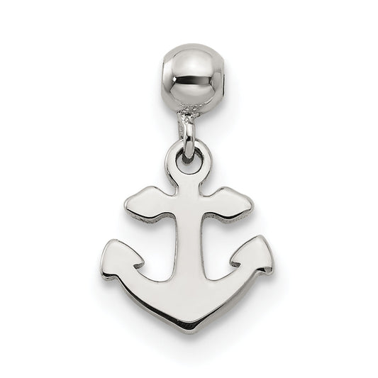 Sterling Silver Mio Memento Dangle Anchor Charm