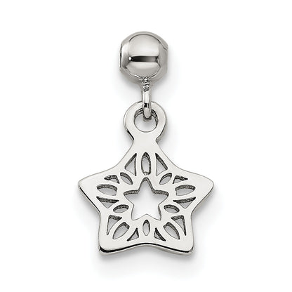 Sterling Silver Mio Memento Dangle Star Charm
