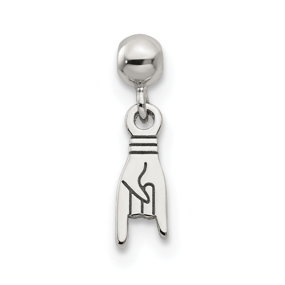 Sterling Silver Mio Memento Dangle Hand Charm