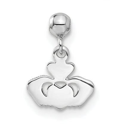 Sterling Silver Mio Memento Dangle Claddagh Charm