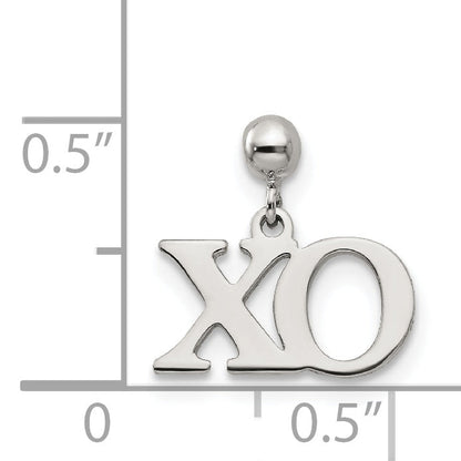 Sterling Silver Mio Memento Dangle Xo Charm