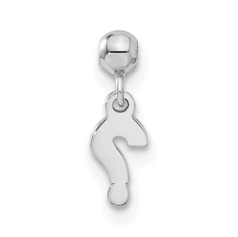 Sterling Silver Mio Memento Dangle Question Mark Charm