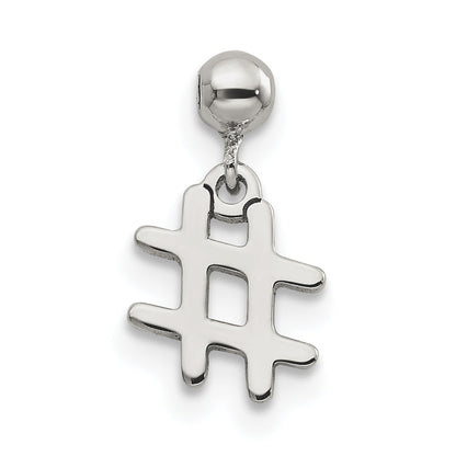 Sterling Silver Mio Memento Dangle # Charm