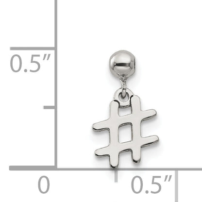 Sterling Silver Mio Memento Dangle # Charm