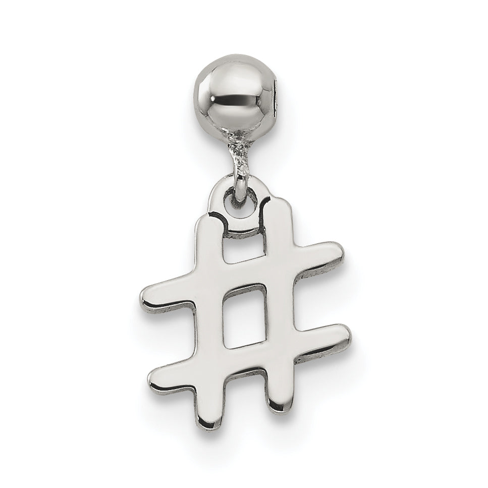 Sterling Silver Mio Memento Dangle # Charm