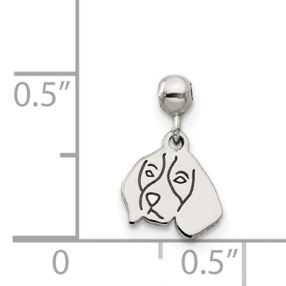 Sterling Silver Mio Memento Dangle Dog Charm