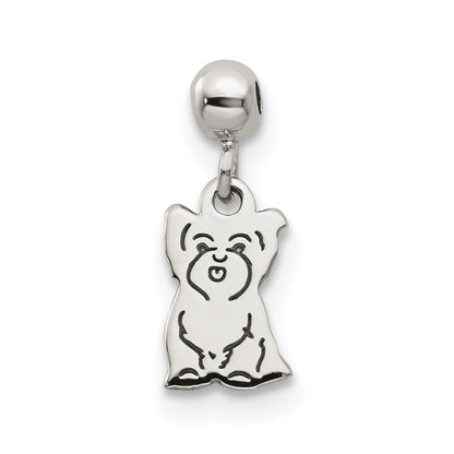 Sterling Silver Mio Memento Dangle Dog Charm