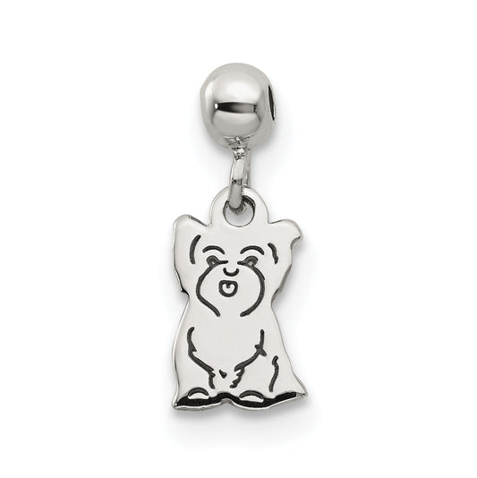 Sterling Silver Mio Memento Dangle Dog Charm