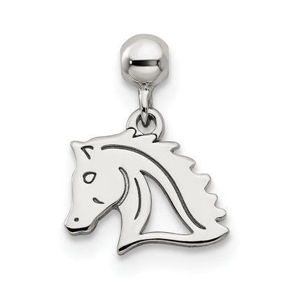 Sterling Silver Mio Memento Dangle Horse Charm