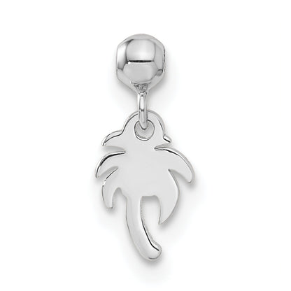 Sterling Silver Mio Memento Dangle Palm Tree Charm
