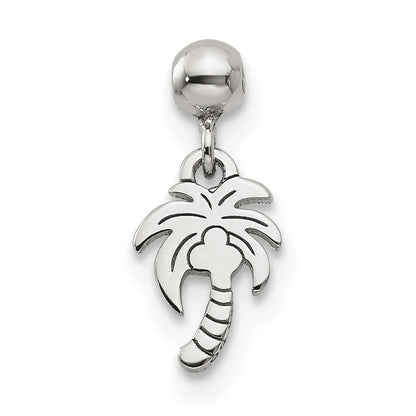 Sterling Silver Mio Memento Dangle Palm Tree Charm