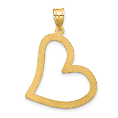 Ss/Gold Plated Sterling Silver/Gold-Plated 1 Birthstone Heart With Ss Bezel Family Pendant