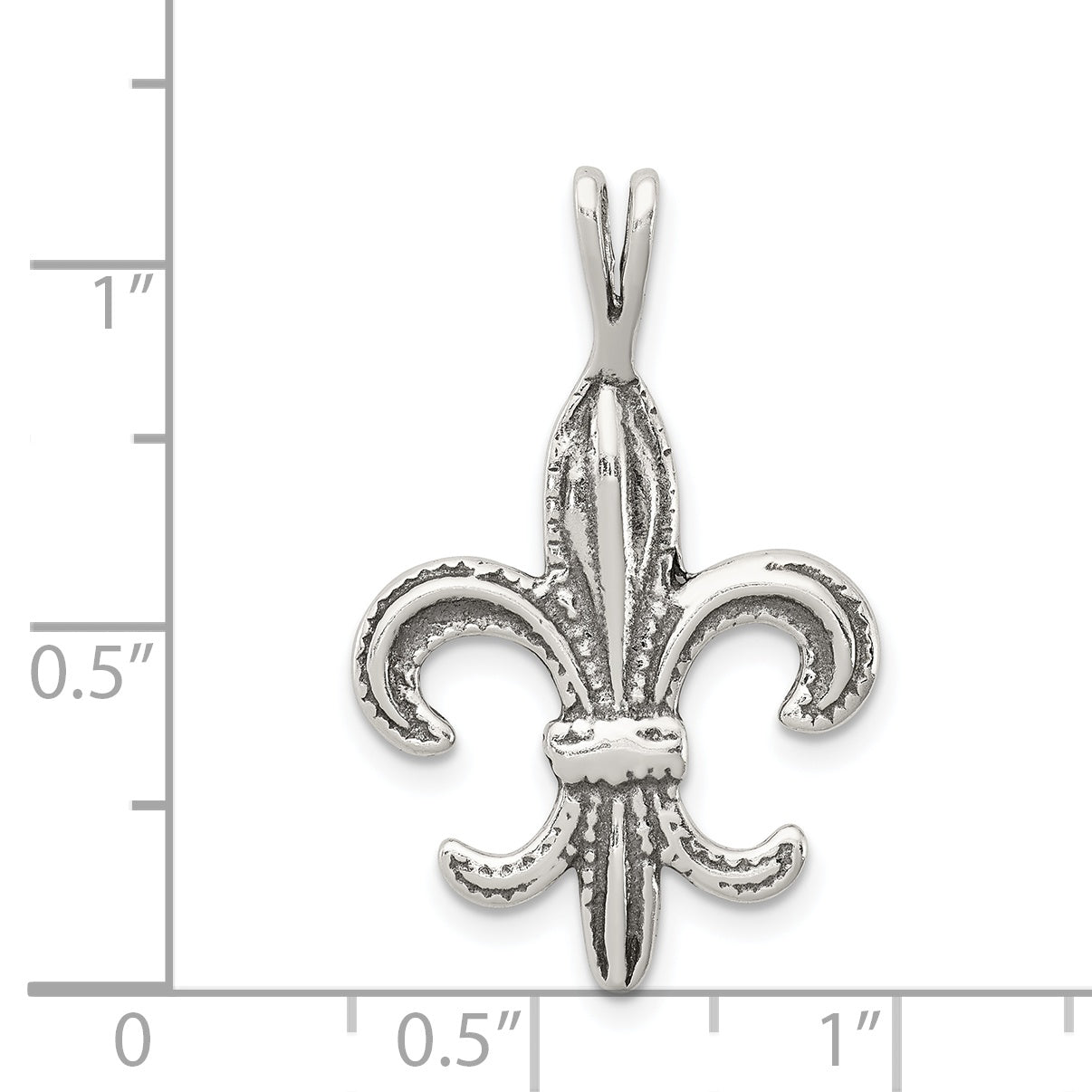 Sterling Silver Fleur De Lis Charm