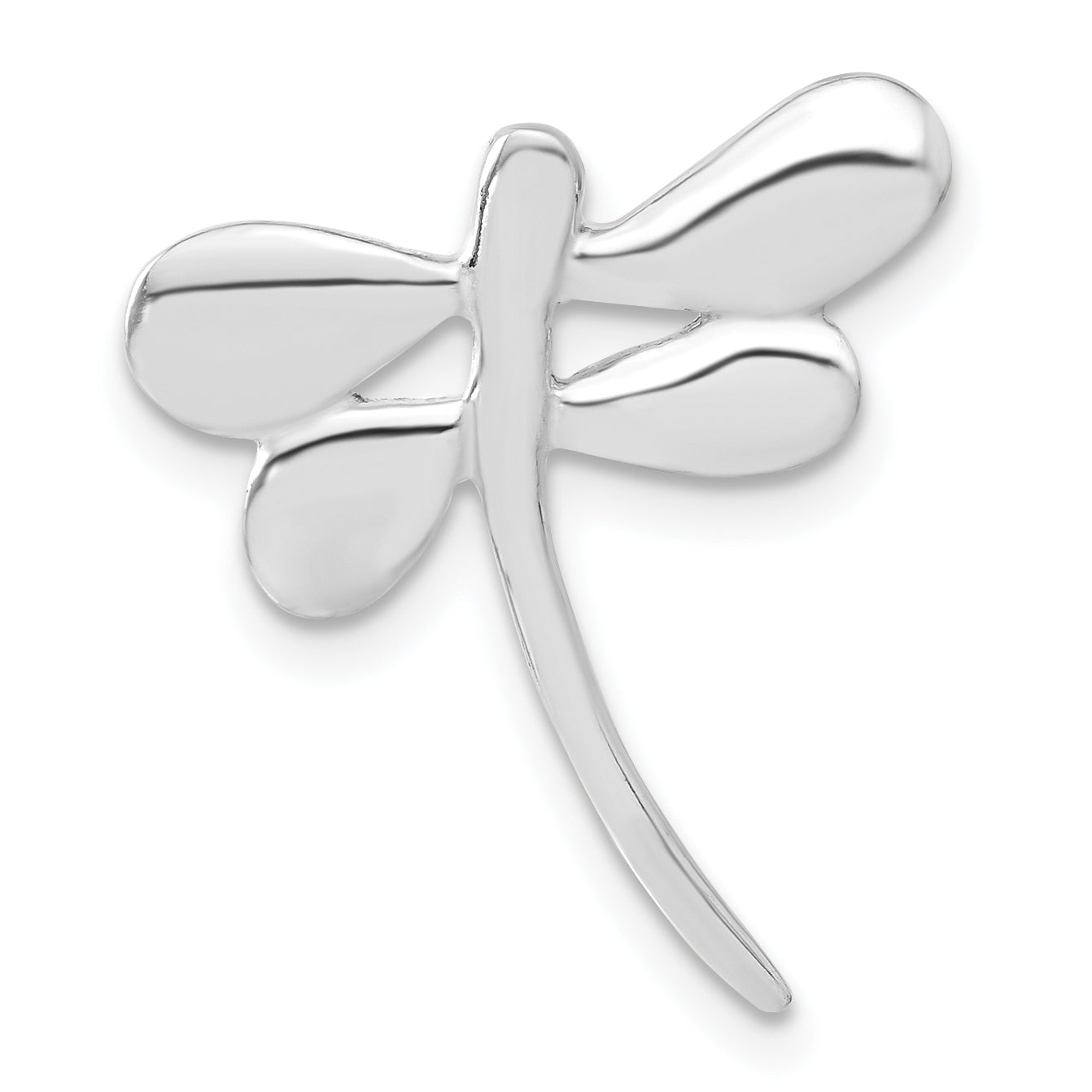 Sterling Silver Dragonfly Slide Pendant