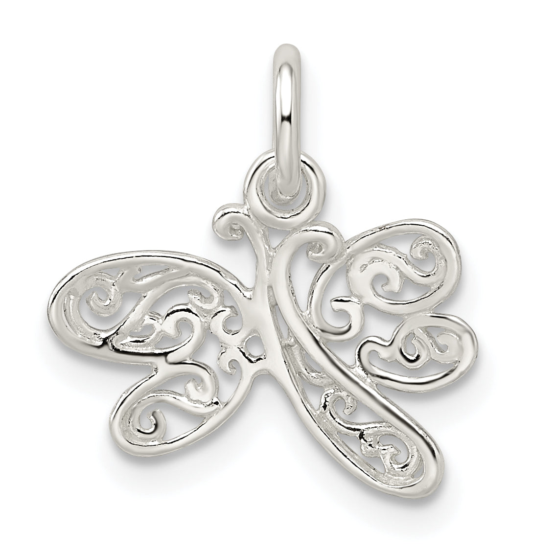 Sterling Silver Dragonfly Charm