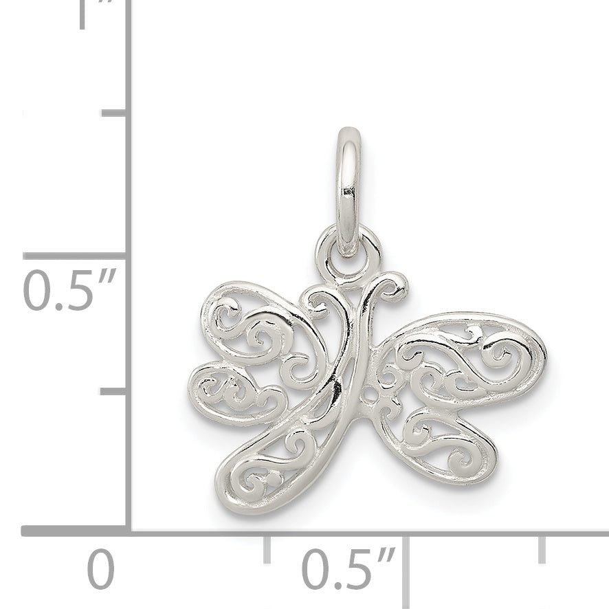 Sterling Silver Dragonfly Charm