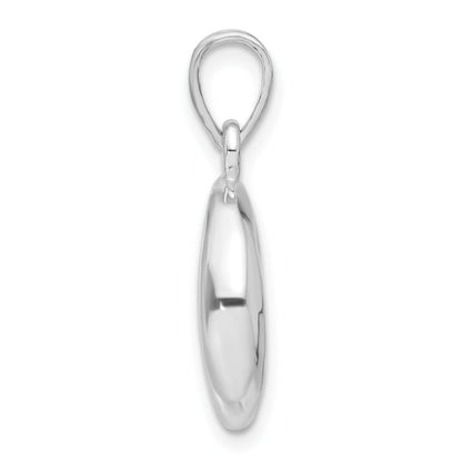 Sterling Silver Round Polished Pendant