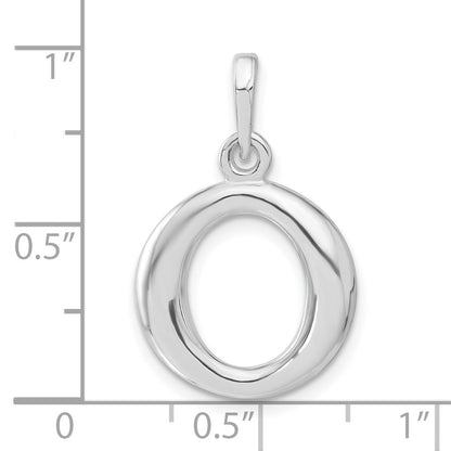 Sterling Silver Round Polished Pendant
