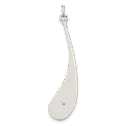 Sterling Silver Pink Mother Of Pearl Pendant