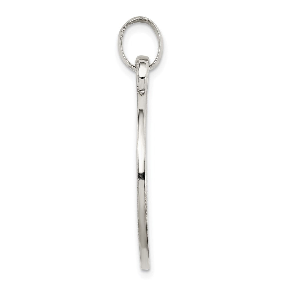 Sterling Silver Polished Tree Of Life Pendant