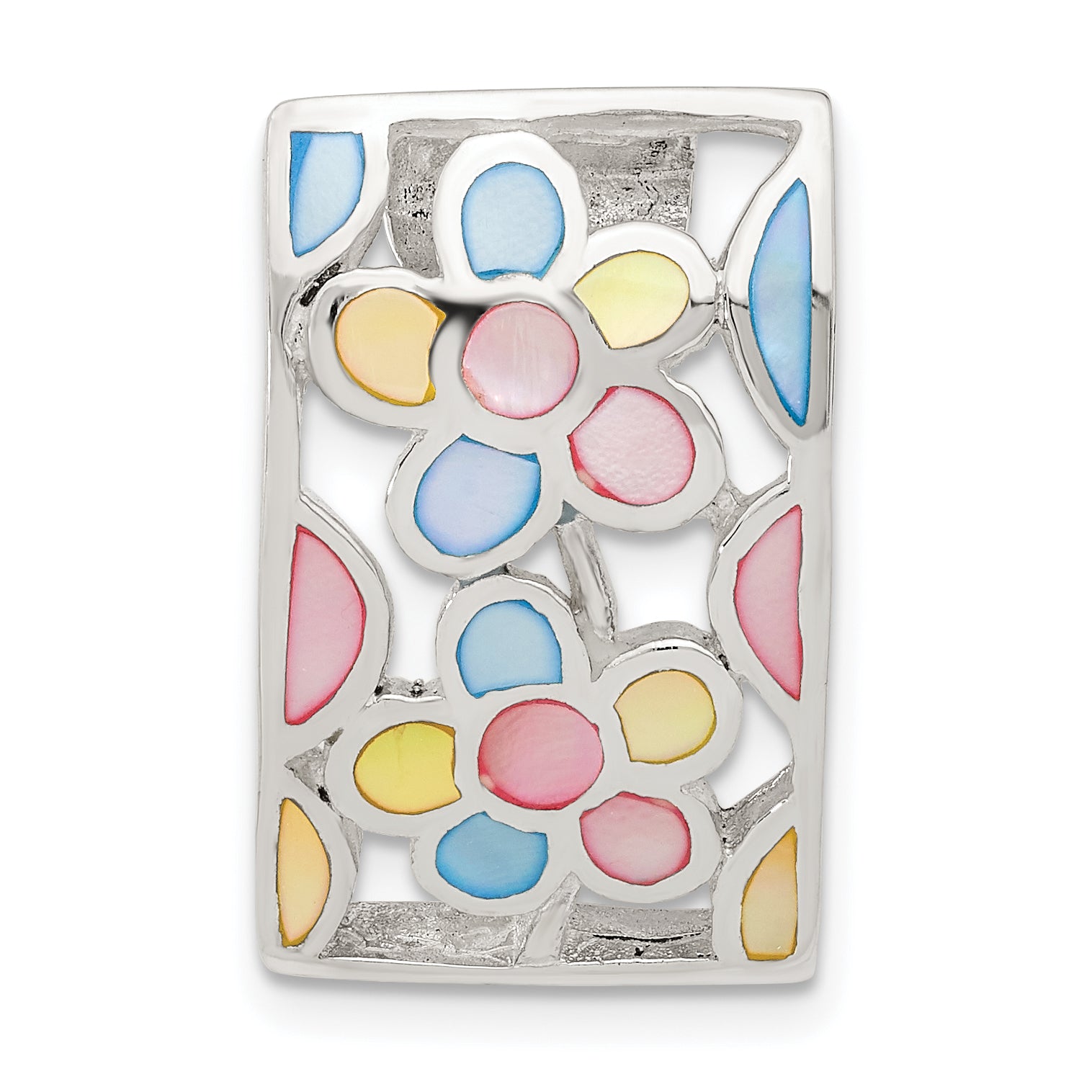 Sterling Silver Mother Of Pearl Pendant
