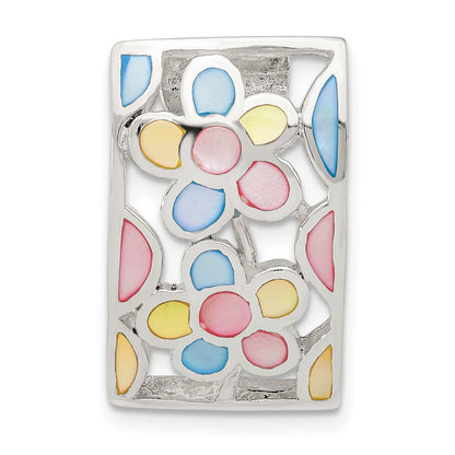 Sterling Silver Mother Of Pearl Pendant