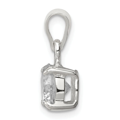 Sterling Silver Cz Pendant