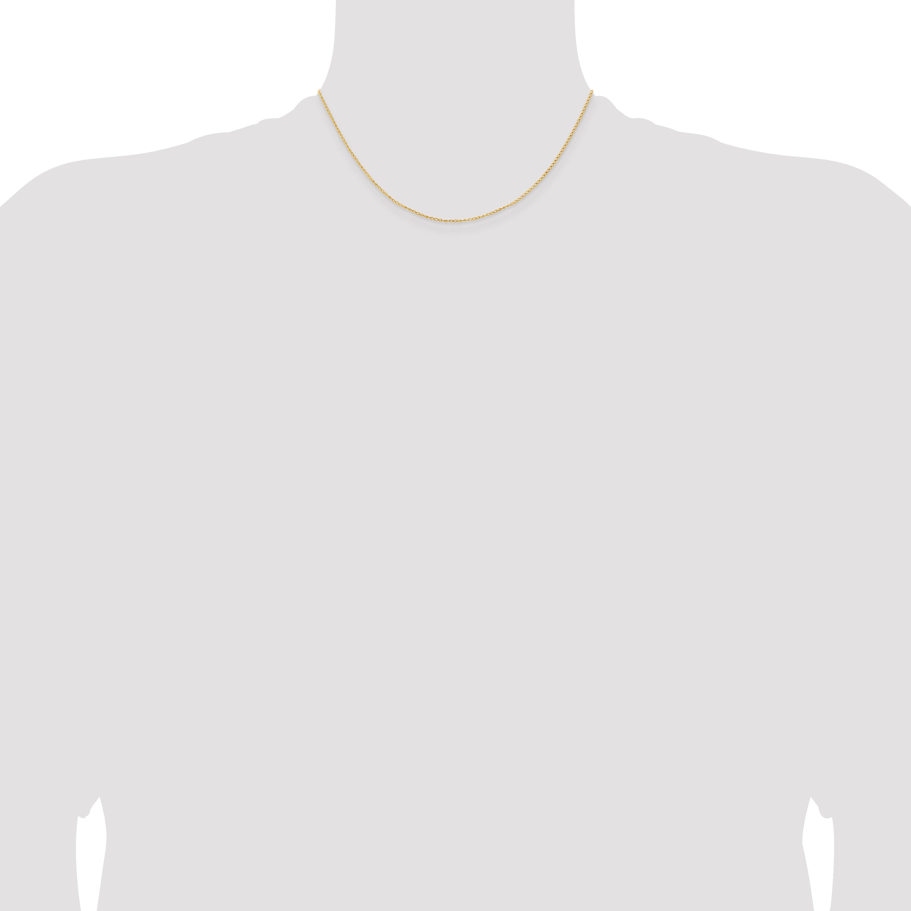 16 Inch Sterling Silver Flash Gold-Plated Curb Chain Necklace