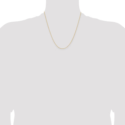 20 Inch Sterling Silver Flash Gold-Plated Curb Chain Necklace