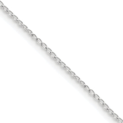 20 Inch Sterling Silver Curb Chain Necklace