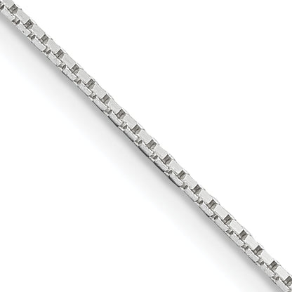 16 Inch Sterling Silver .6mm Mirror Box Chain Necklace