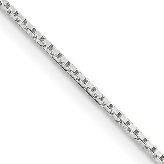 16 Inch Sterling Silver .6mm Mirror Box Chain Necklace