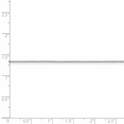 26 Inch Sterling Silver .7mm Mirror Box Chain Necklace