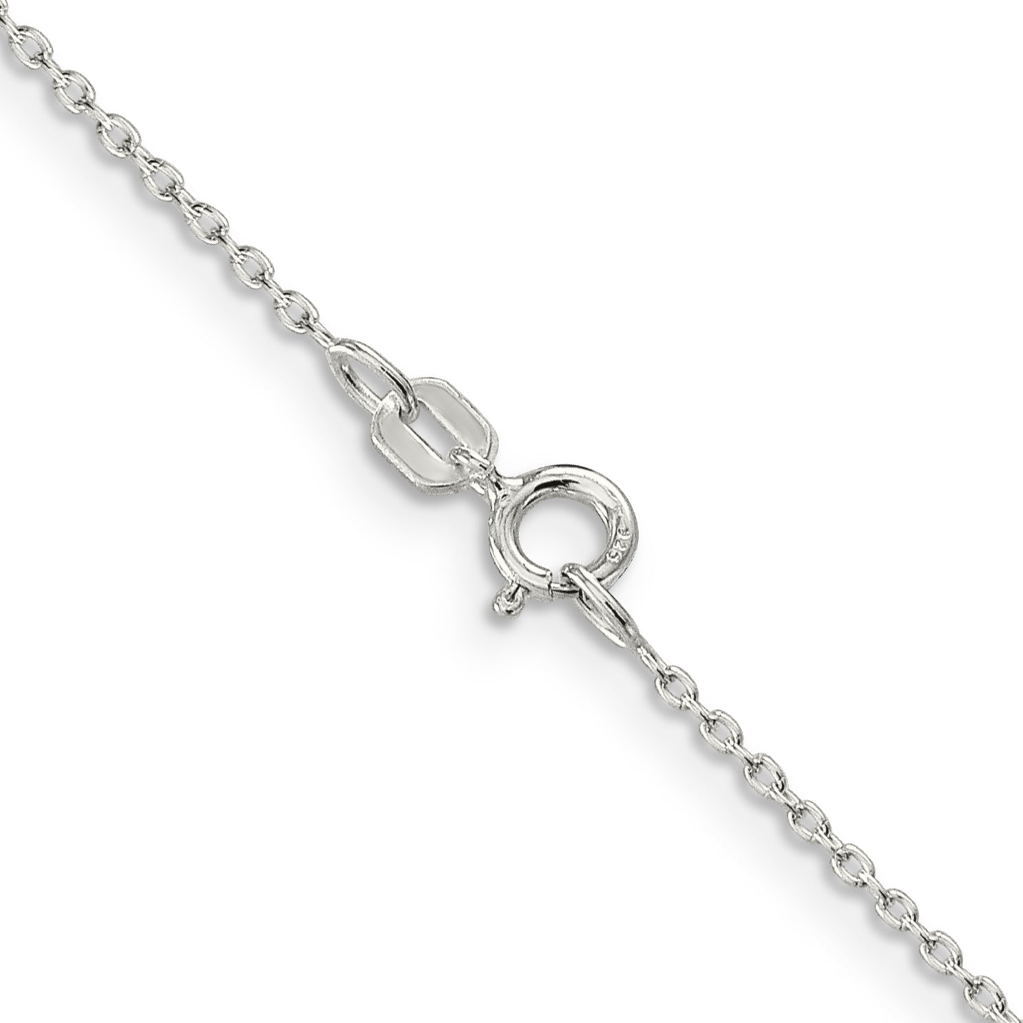 26 Inch Sterling Silver 1.30mm Forzantina Cable Chain Necklace