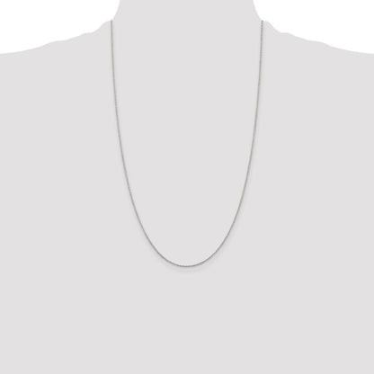 26 Inch Sterling Silver 1.30mm Forzantina Cable Chain Necklace