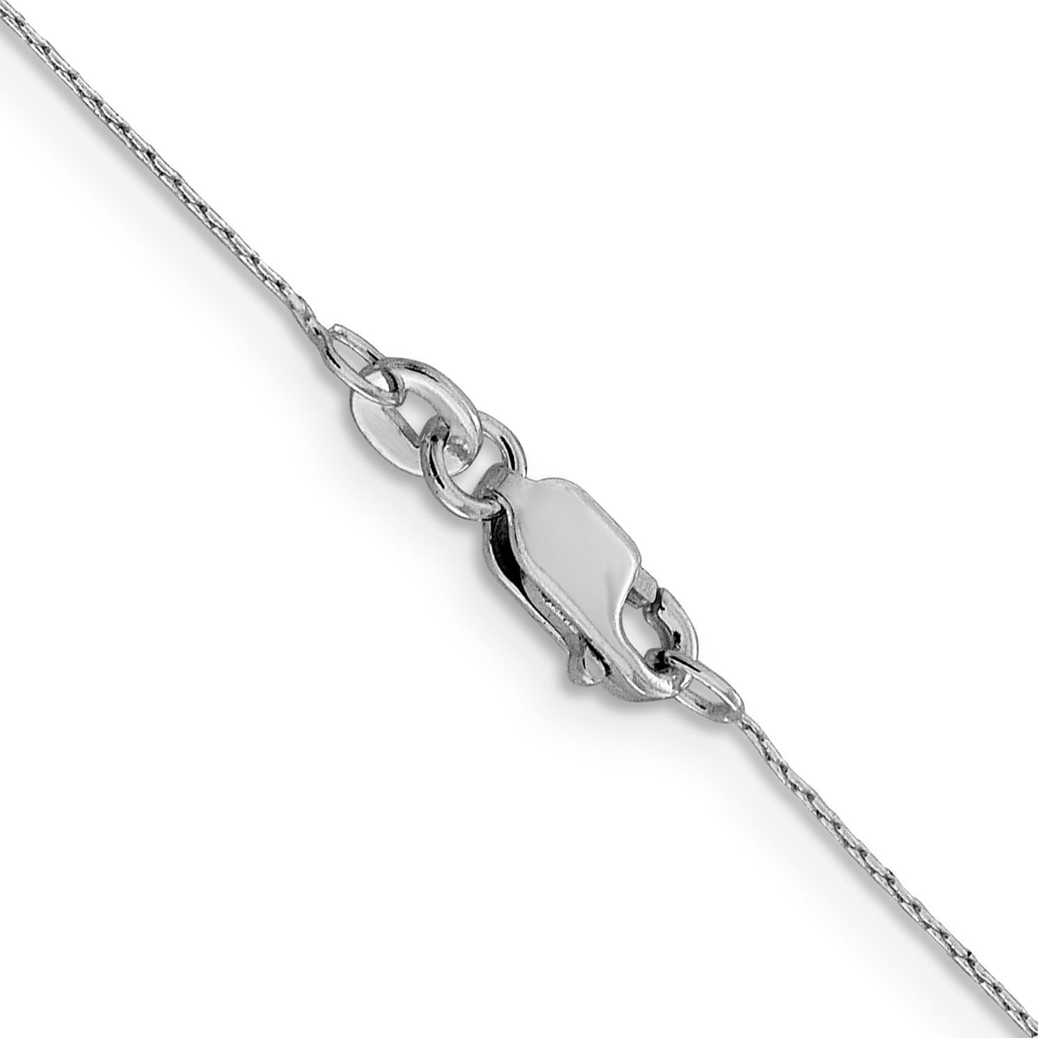 24 Inch Sterling Silver .6mm Oval Box Chain Necklace