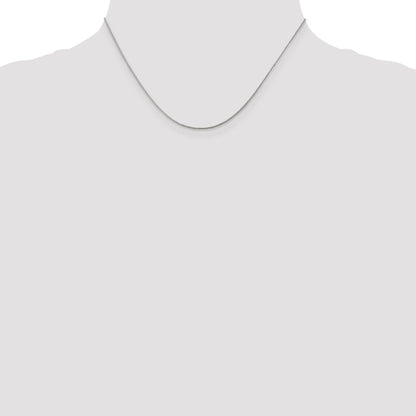 16 Inch Sterling Silver .8mm Curb Chain Necklace