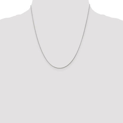 20 Inch Sterling Silver .8mm Curb Chain Necklace