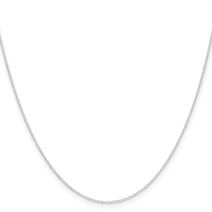 20 Inch Sterling Silver .95mm Forzantina Cable Chain Necklace