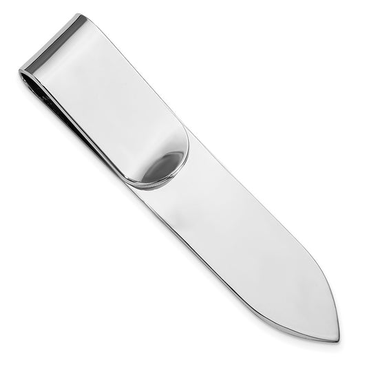 Sterling Silver Rhodium-Plated Bookmark