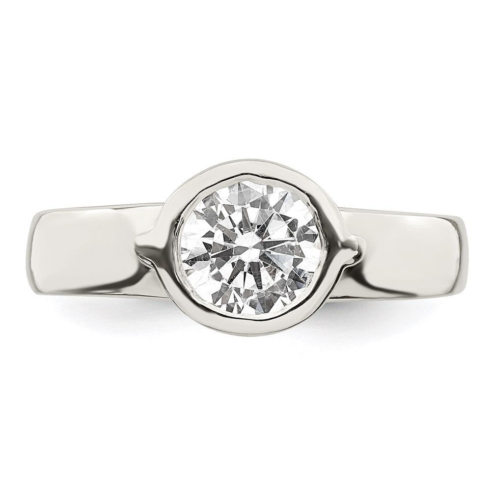 Sterling Silver Cz Ring