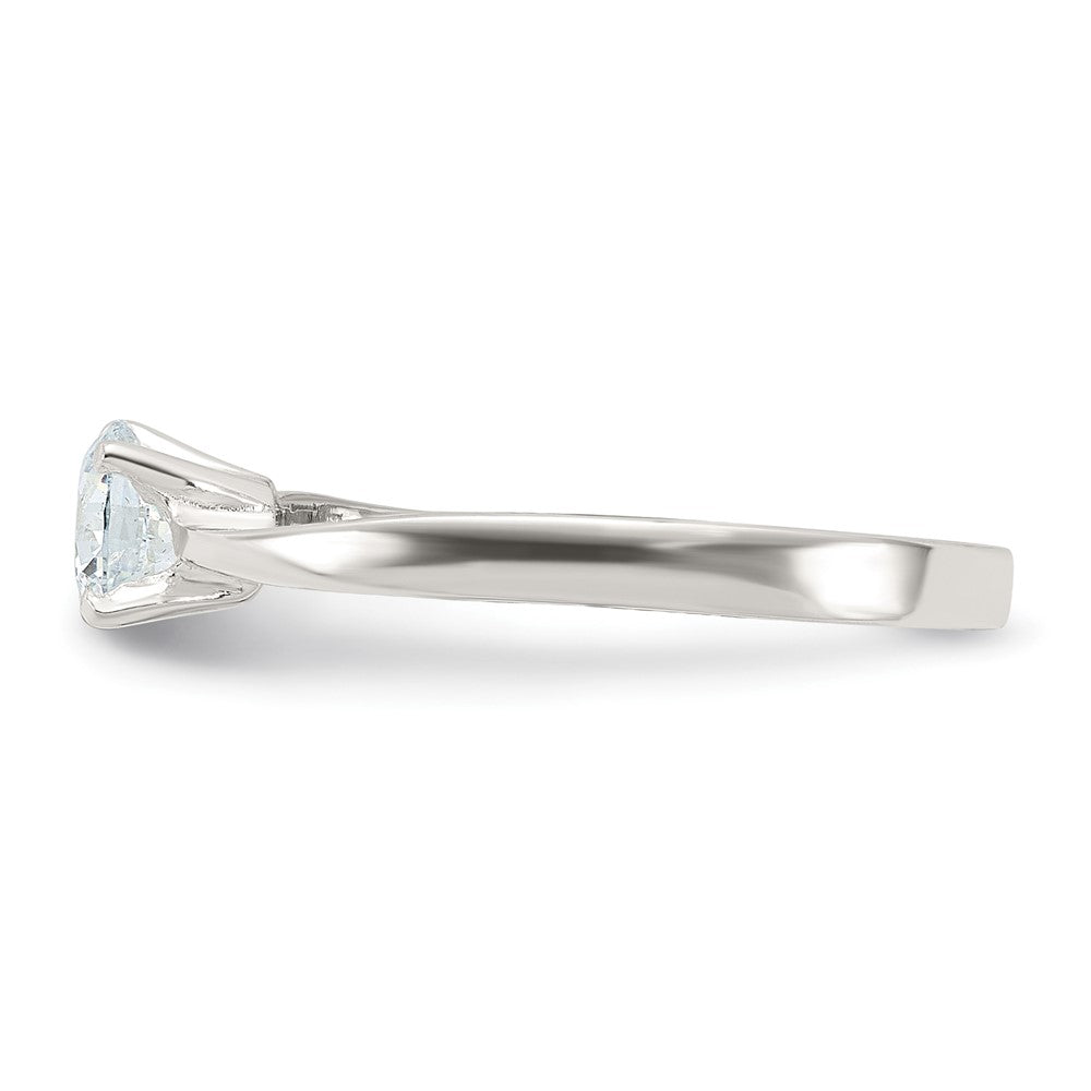 Sterling Silver Cz Ring