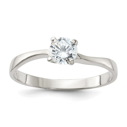 Sterling Silver Cz Ring