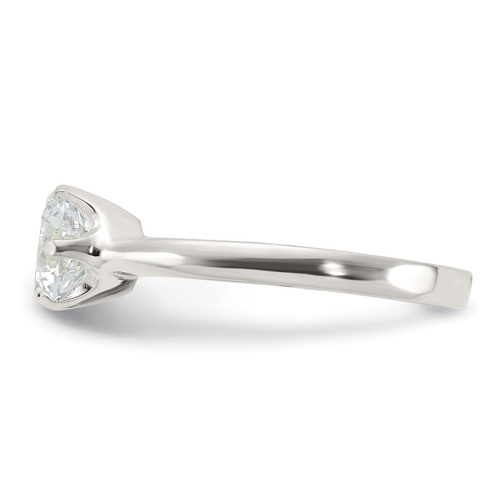 Sterling Silver Cz Ring