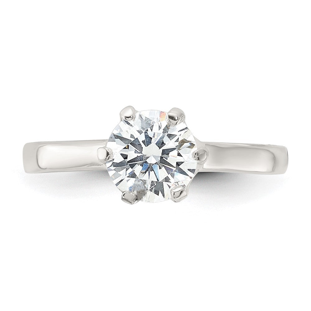 Sterling Silver Cz Ring
