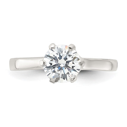 Sterling Silver Cz Ring