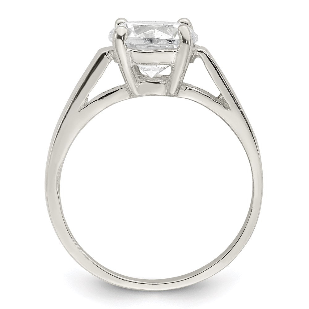 Sterling Silver Cz Ring