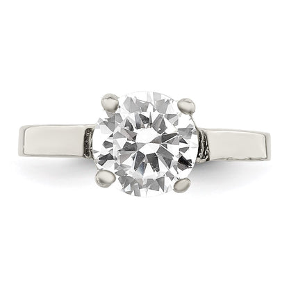 Sterling Silver Cz Ring