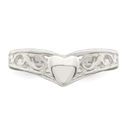 Sterling Silver Heart Ring