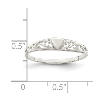 Sterling Silver Heart Ring